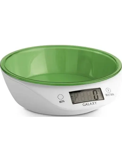 Весы кухонные электронные Galaxy LINE GL 2804, зеленый