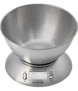 Весы кухонные электронные Galaxy LINE GL 2815, серый на скидке