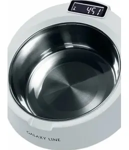 Весы с чашей электронные Galaxy LINE GL 2890, белый на скидке