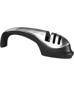 Механическая точилка для ножей и ножниц Galaxy LINE GL 9012, черный с на скидке