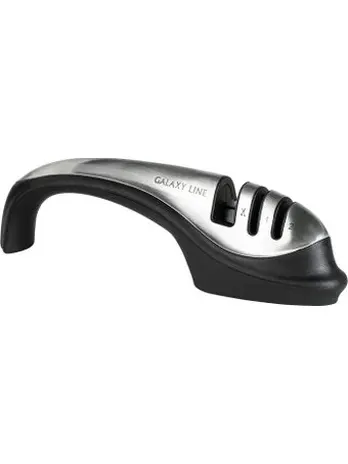 Механическая точилка для ножей и ножниц Galaxy LINE GL 9012, черный с