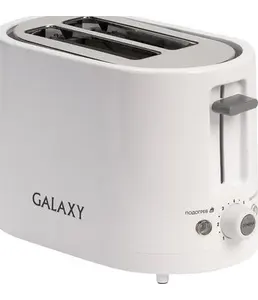 Тостер электрический Galaxy LINE GL 2908, белый на скидке