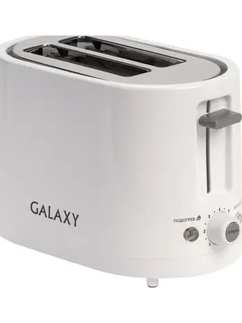 Тостер электрический Galaxy LINE GL 2908, белый