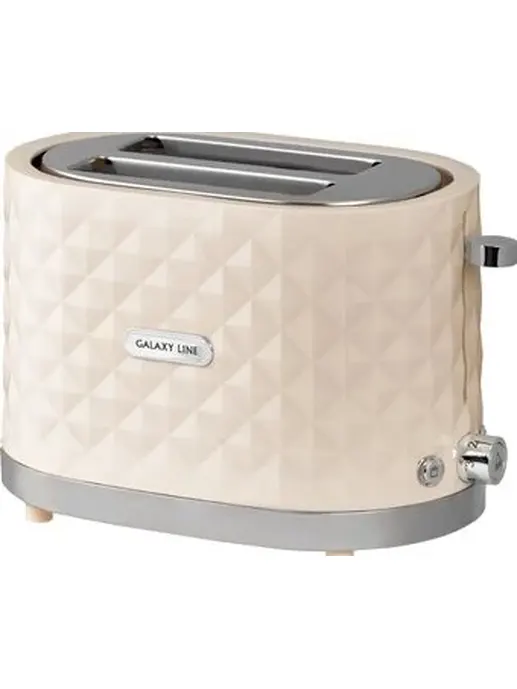 Тостер электрический Galaxy LINE GL 2912, бежевый