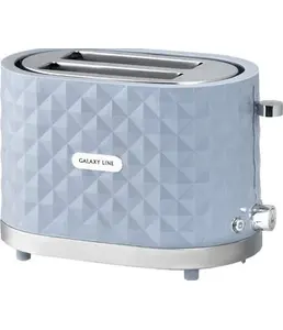 Тостер электрический Galaxy LINE GL 2912, серый на скидке