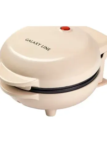 Вафельница электрическая Galaxy LINE GL 2979, бежевый