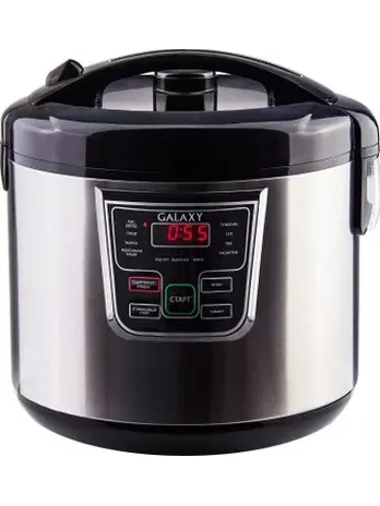 Мультиварка Galaxy LINE GL 2645, черный с серебристым