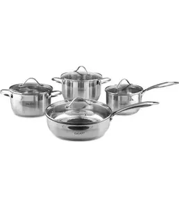 Набор посуды Galaxy LINE GL 9506, серый на скидке