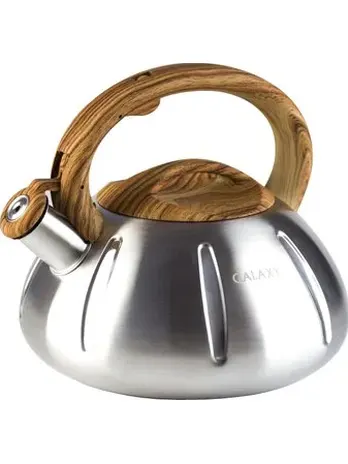 Чайник со свистком Galaxy LINE GL 9206, серый