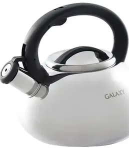 Чайник со свистком Galaxy LINE GL 9207, серый на скидке