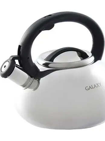 Чайник со свистком Galaxy LINE GL 9207, серый