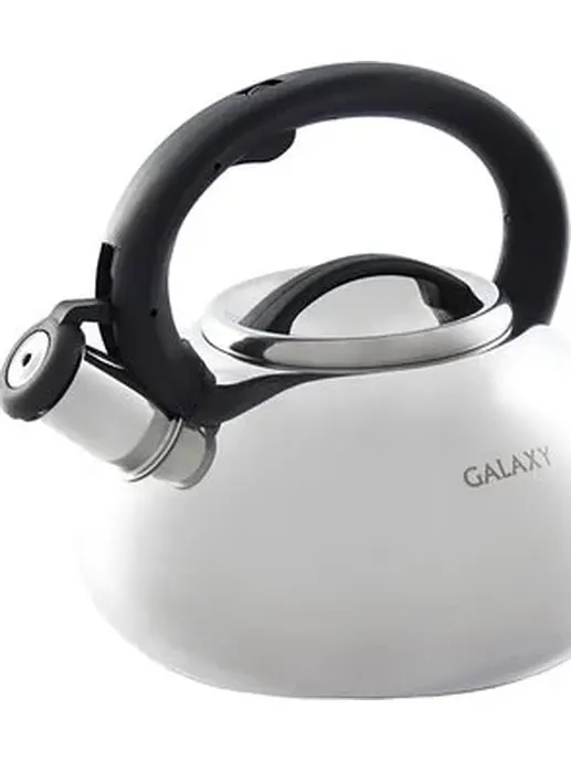 Чайник со свистком Galaxy LINE GL 9207, серый