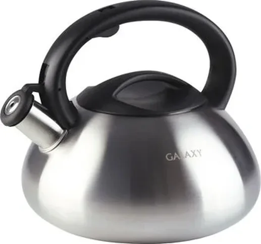 Чайник со свистком Galaxy LINE GL 9212, серый