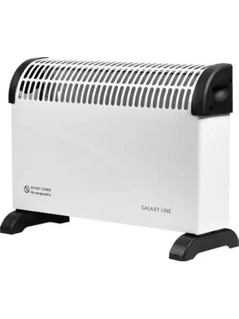 Обогреватель конвекционный Galaxy LINE GL 8229, белый с черным
