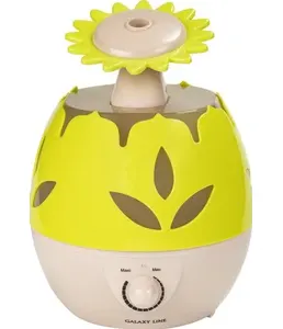 Увлажнитель воздуха ультразвуковой Galaxy LINE GL 8008, желтый с бежев на скидке