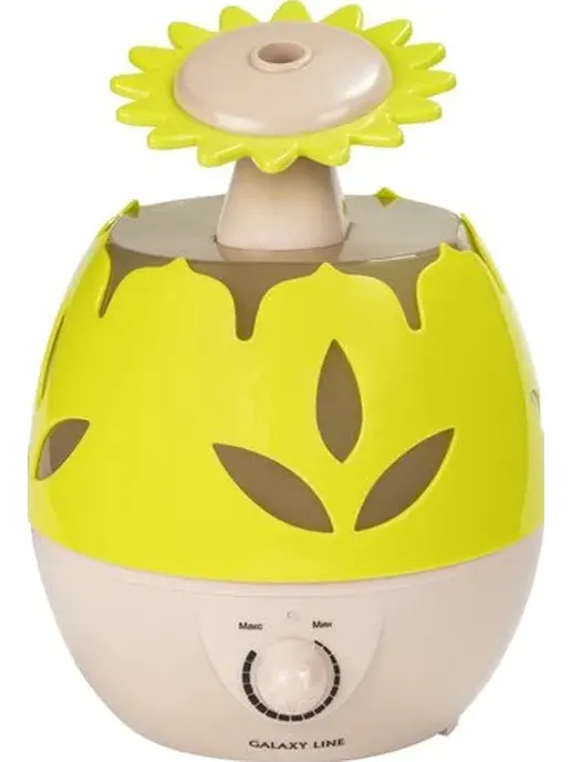 Увлажнитель воздуха ультразвуковой Galaxy LINE GL 8008, желтый с бежев