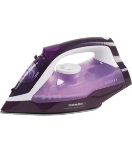 Утюг Galaxy LINE GL 6124, фиолетовый с белым на скидке