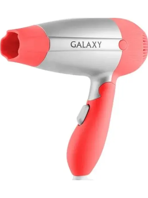 Фен для волос Galaxy LINE GL 4301, коралловый c серебристым