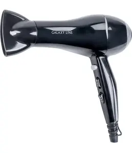 Фен для волос Galaxy LINE GL 4334, черный на скидке
