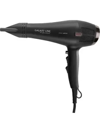Фен для волос профессиональный Galaxy LINE GL 4356, черный