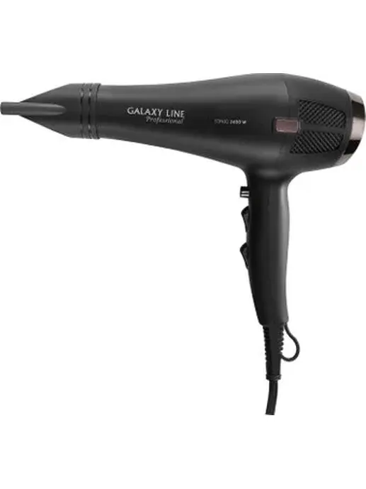 Фен для волос профессиональный Galaxy LINE GL 4356, черный