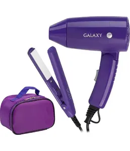Galaxy GL 4720 Набор для укладки волос: Фен 1400 Вт, складная ручка на скидке