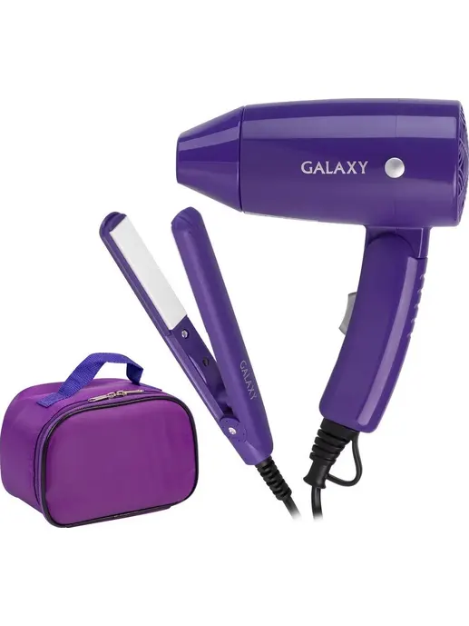 Galaxy GL 4720 Набор для укладки волос: Фен 1400 Вт, складная ручка