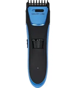 Набор для стрижки Galaxy LINE GL 4166, черный с голубым на скидке