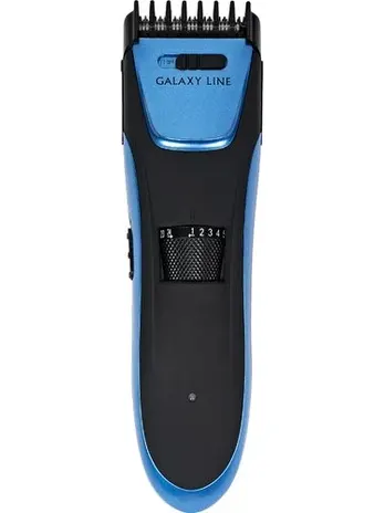 Набор для стрижки Galaxy LINE GL 4166, черный с голубым