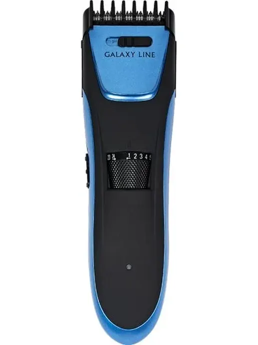 Набор для стрижки Galaxy LINE GL 4166, черный с голубым