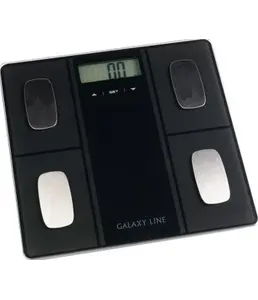 Весы напольные многофункциональные Galaxy LINE GL 4854, черный на скидке