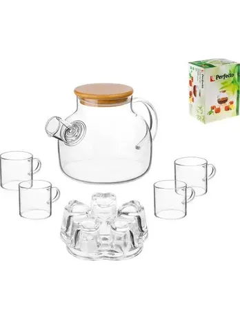 Чайный набор, 6 предметов, серия BAMBOO, PERFECTO LINEA