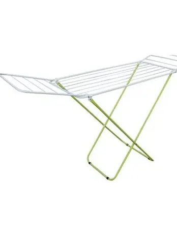 Сушилка для белья напольная, PERFECTO LINEA, Maria, бело-голубая,