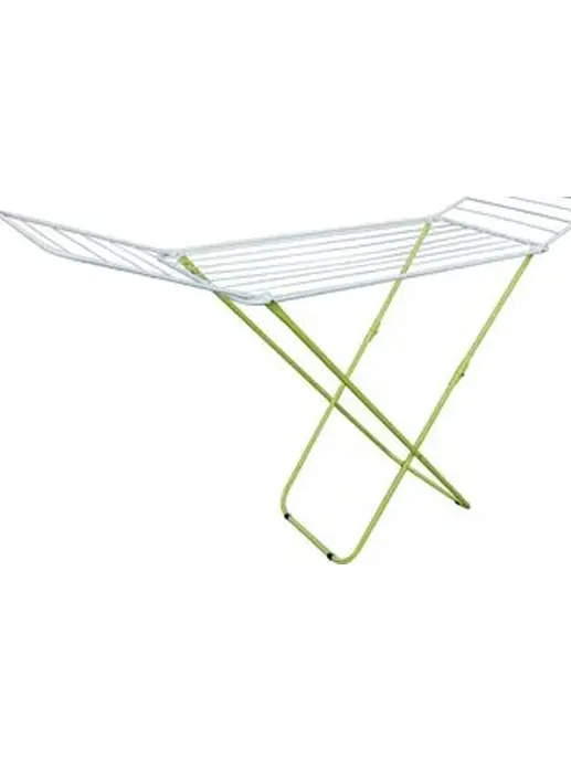 Сушилка для белья напольная, PERFECTO LINEA Bona, бело-зеленая