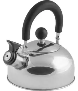 Чайник со свистком, нержавеющая сталь,  PERFECTO LINEA, Holiday, сереб на скидке