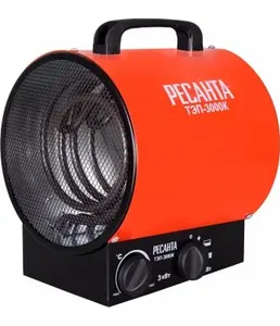 Тепловая электрическая пушка ТЭП-3000К (круглая) Ресанта на скидке