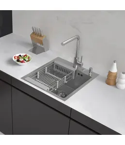 Комплект ASTRA мойка 450*500, коландер, дозатор SATIN DECOR на скидке