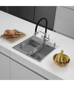 Комплект ASTRA мойка 550*500, коландер, дозатор SATIN DECOR на скидке