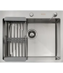 Комплект ASTRA мойка 600*500, коландер, дозатор SATIN DECOR на скидке