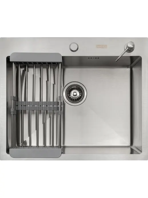 Комплект ASTRA мойка 600*500, коландер, дозатор SATIN DECOR