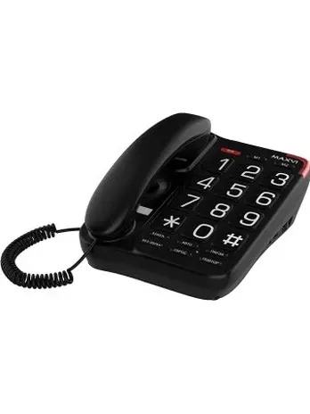 Проводной телефон Maxvi CB-01 White