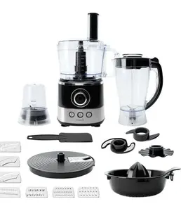 Кухонный комбайн 13 в 1 RAGEX R107, 1.2л, 1000Вт, цвет: 015 (черный с на скидке