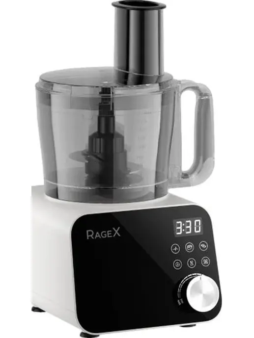 Кухонный комбайн 6 в 1 RAGEX R110, 2.5л, 1200Вт, цвет: 202 (светло-сер