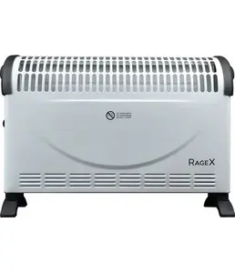 Обогреватель электрический RageX R1401-100, 2000Вт, белый на скидке
