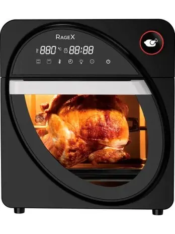 Электрическая мини-печь RageX R1602-000, объем 14.5 литров, 1700 Вт, ч