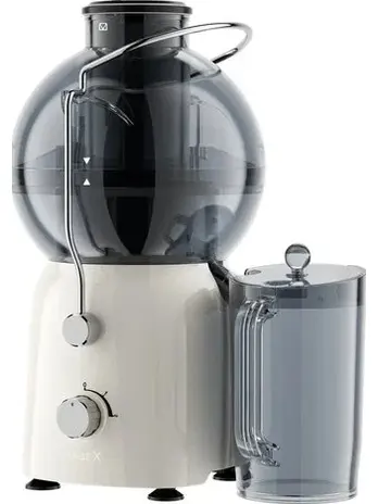 Электрическая соковыжималка RageX R1901-112, 1.2л, 1400Вт, парное моло