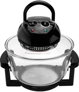 Аэрогриль 5 в 1 RAGEX R201, 12+5 литров, 1400Вт, цвет: 000 (черный) на скидке