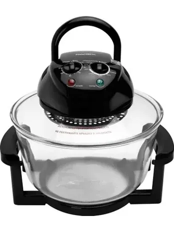 Аэрогриль 5 в 1 RAGEX R201, 12+5 литров, 1400Вт, цвет: 000 (черный)