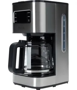 Капельная кофеварка RAGEX R404, 1.38л, 1000Вт, цвет: 900 (серебристая) на скидке