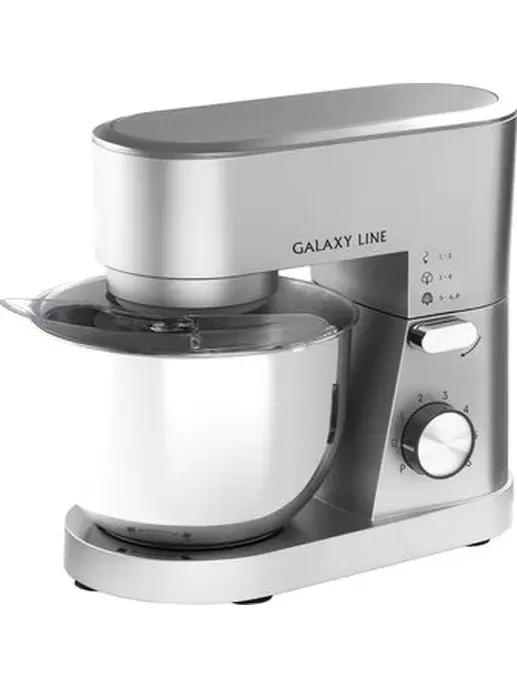 Миксер Galaxy LINE GL 2237, серебристый